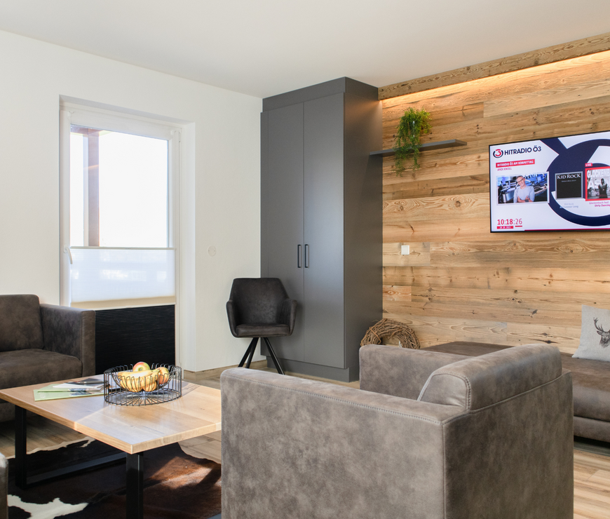 Avenida Style Appartements Kaprun: Wohnzimmer