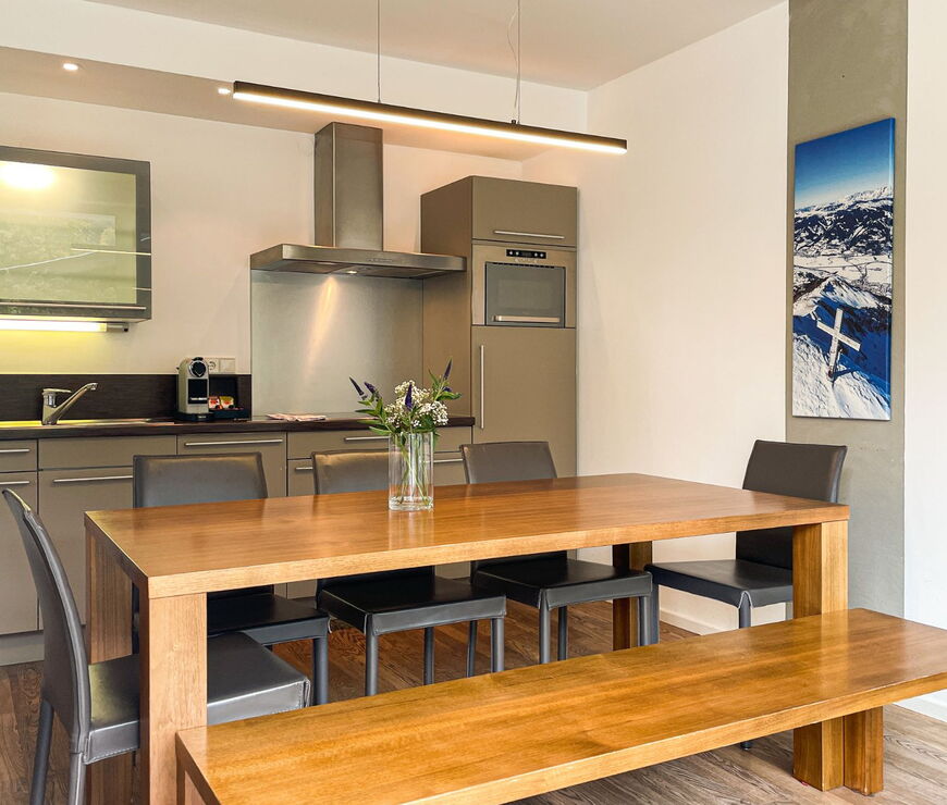 Gletscherblick Kaprun: Fully equipped kitchen