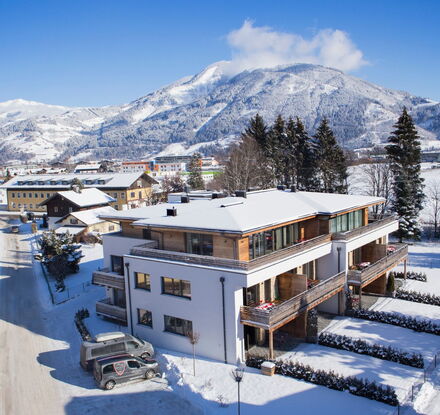 Exterior view of the Ski & Golf Suites Zell am See winter Exterior view of the Ski & Golf Suites Zell am See winter